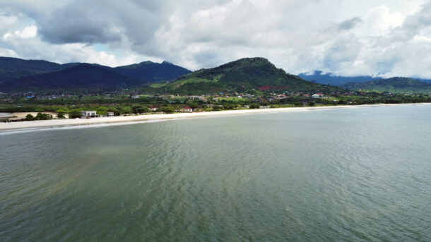 Beach in Freetown Sierra Leone