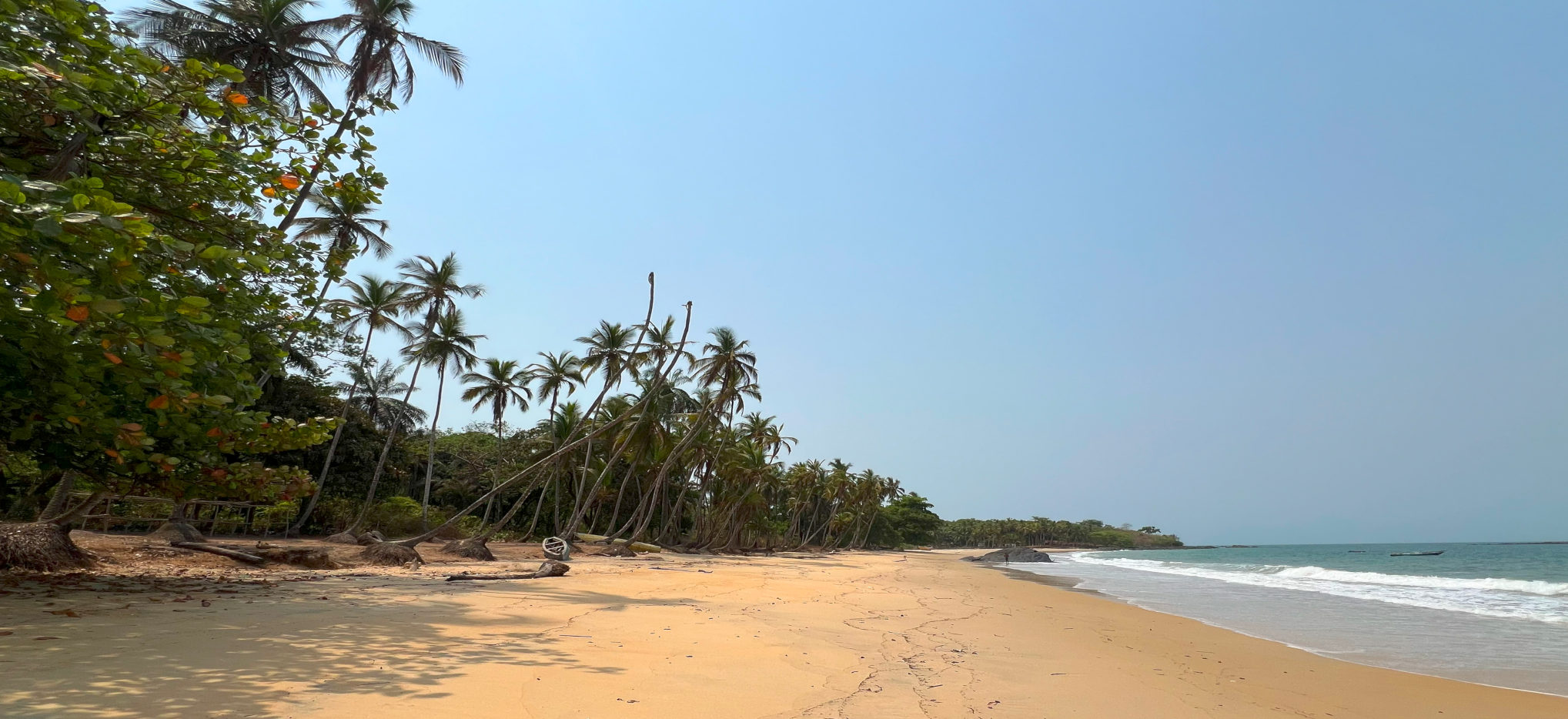 Beach Walk Sierra Leone